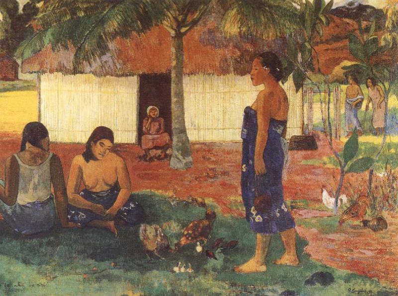 Paul Gauguin Why are you anger oil painting image